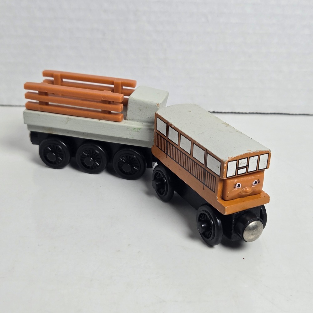 Thomas & Friends Wooden Railway Train Engine Catherine & Cargo Lot Set